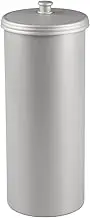 InterDesign Kent Bathware, Free Standing Toilet Paper Roll Holder for Bathroom Storage, Silver