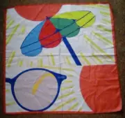 Brand New Lush Knot Wrap / Fabric Gift Wrap - Here Comes The Sun - 27.5"