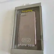 Heyday Apple iPhone SE (2nd Gen)/8/7/6s/6 Clear Case with Bumper Rose Gold NEW