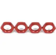 17MM Aluminum Wheel Nuts Arrma Losi Traxxas VRX HSP 1/8 Rc Car Truck Buggy