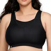 [Glamorise] Women's Elite Performance No-Bounce Cami Wirefree Sports Bra #1067