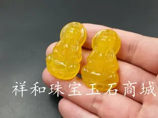 天然玉石a貨冰種玉髓觀音玉掛件黃玉髓觀音吊墜玉觀音廠家直銷