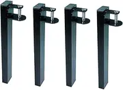 Argomaniz Set of 4 Bed Legs for Upper Slatted Base 40 x 30 cm