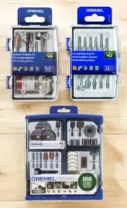 3 Dremel Tool Kits 710-08 / 729-01 / 730-01 ✓✓