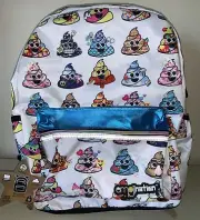 Laptop Backpack Emojination 16" Poo Poop Emoji Happens