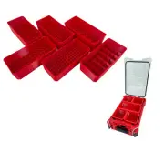 Milwaukee PO Compact Organizer Compatible AA AAA C D 9V Long Battery Insert Bin