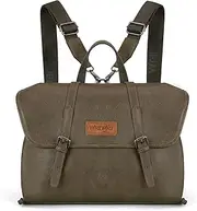 [Montana West] x Wrangler Convertible Backpack for Women Briefcase Messenger Bag