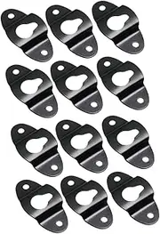 DOITOOL 20pcs Speaker Rear Hook Wall Bracket Clip Bracket Speaker Bracket Hanger Hooks Hanging Stands Strips Heavy Duty Speaker Accessories Brackets Wall Mount Speaker Hook Iron Black