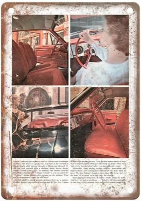 1963 Valiant Vintage Auto Advertisement Retro Look Metal Sign AN1162