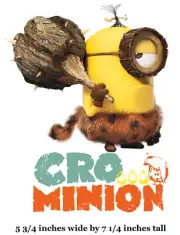 Cro Minion Wall Decal Despicable Me Caveman Vinyl Sticker Minions Peel Stick Art