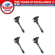 Set of 4 Ignition coil Compatible with 2016-2019 Honda Civic Accord CR-V 1.5L L4 (for: Honda Civic)