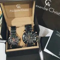 在飛比找蝦皮購物優惠-✨ Alexandre Christie 9205情侶對錶 