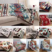 Tribal Ethnic Geometric Aztec Navajo Blanket Throw Rugs Sofa Couch Wall Hanging