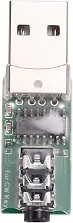 Lnqwhduu for VBand Morse USB Key Trainer for Vband Mobile Phone Computer Connector Morse Code Trainer Telegraph Trainer