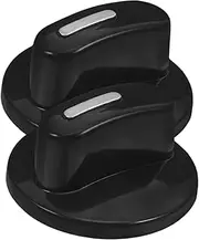 YARNOW Gas Range Replacement Knob Plastic Oven Knob Grill Control Switch 6mm Diameter