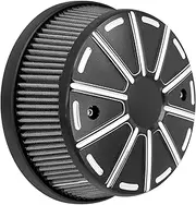 HCmotorku Motorcyle Air Filter Air Cleaner CNC Fit for Indian Vintage Springfield Chieftain Roadmaster 2014-up (A-Black), HCUSAF0086