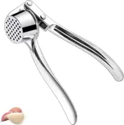 Berglander Garlic Press, No Need to Peel Garlic Mincer Tool for Fine Garlic, ...
