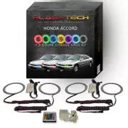 RGB Angel Eye LED Halo kit with IR Remote for 1994-1997 Honda Accord Headlights (for: Honda)