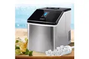 Devanti Ice Maker 3.2L Ice Cube Machine Stainless Steel