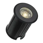 LUC G5 Round 5w LED In-Ground Wall DIY Light Kit DIY Black | Telbix Lighting