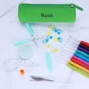 9 Types of Extended Ergonomic Crochet Hooks 2mm-6mm