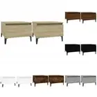 1/2x Side Tables Engineered Wood Sofa Table Lamp Stand Multi Colours vidaXL