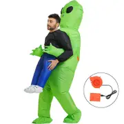 Nevenka Inflatable Alien Rider Costume Halloween Cosplay Costume for Adults Kids