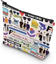 JNIAP Sturniolo Makeup Bag Chris & Matt & Nick Gifts Team Orange Purple Blue Gifts Sturniolo Merch