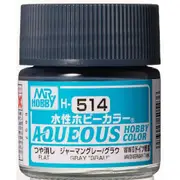 Gunze Mr Hobby Aqueous H514 Flat Grau WW2