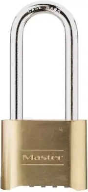 Master Lock 175EURDLH Certified Combination Padlock with Solid Zinc Body with Br