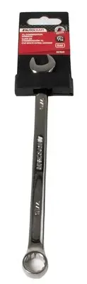 Autocraft 7/16" XL Combination Wrench SAE 7.244" Length Chrome Vanadium ID AC363