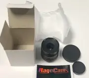 PHF12 HD Canon 12mm Manual Iris TV Video Lens C-Mount CCD CMOS For Basler Flea3