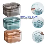 Retainer Cleaning Case Denture Cleaning Tablets Denture Bath Box Denture Cup