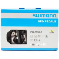 在飛比找蝦皮購物優惠-Shimano PD-M520 登山車卡踏踏板 黑色公司貨 