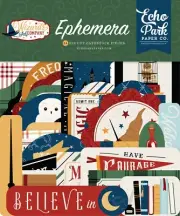 Echo Park Cardstock Ephemera 33/Pkg-Icons, Wizards & Company