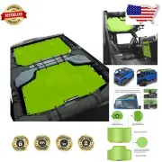 Jeep Wrangler JKU 2007-2018 Sun Shade Top - UV Blocker & Wind Noise Reducer