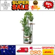 5-Tier Corner Plant Stand Indoor Metal Flower Shelf for Garden Patio Living Room