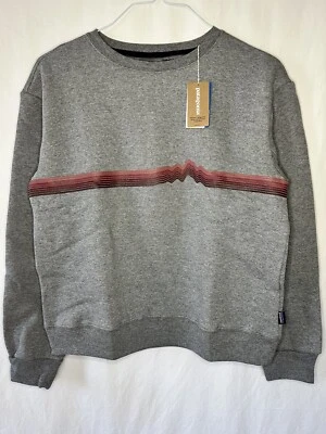 $69 Patagonia Sweatshirt WOMEN SMALL Ridge Rise Stripe Crew Retro Old School
