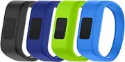 QGHXO Band for Garmin Vivofit Jr/Vivofit Jr. 2, Soft Silicone Replacement Watch Band Strap for Garmin Vivofit Jr/Vivofit Jr. 2 Activity Tracker, Small, Large