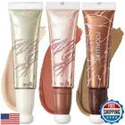 FOCALLURE 3 PCS Liquid Contour Stick,Moisturizing Highlighter,Blush and Bronz