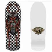 Powell Peralta Mike Vallely Bug White Skateboard Deck. Santa Cruz Vision