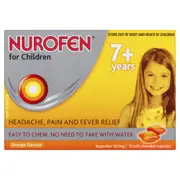Nurofen For Children 7+ Orange 12 Chews