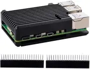 Geeekpi Heatsink Case for Raspberry Pi 5, Pi 5 Aluminum Alloy Armor Case, Pi ...