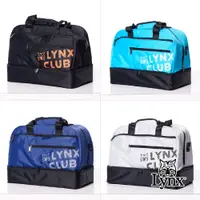 在飛比找PChome24h購物優惠-【Lynx Golf】男女Lynx山貓印花造型硬底式旅行外袋