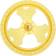 Bright Design Dog Toys Glow-in-The-Dark Flying Disc Interactive Fetch Toy Dog Training Accessory Outdoor Play Health Benefits