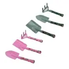 3Pcs Mini Garden Tools with Shovels and Rake Tiny Gardening Kit