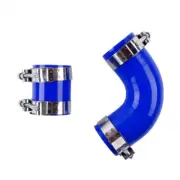 Blue For 2002-06 2007 Subaru Impreza WRX/STI GD/GG Top Mount Intercooler Y HOSE (for: Subaru)