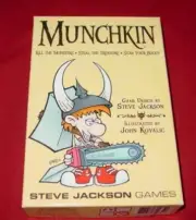 Steve Jackson Games: MUNCHKIN - Kill Monsters, Steal Treasure, Stab Buddies -NEW