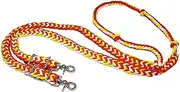 CHALLENGER Roping Knotted Horse Tack Western Barrel Reins 607 P