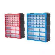 Construction Storage Case - Assorted 39-Drawer Lego Block Construction Kids Home